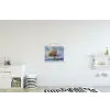 Boom - Seizoenen - Winter - Landschap textielposter latten blank klein -kinderkamer