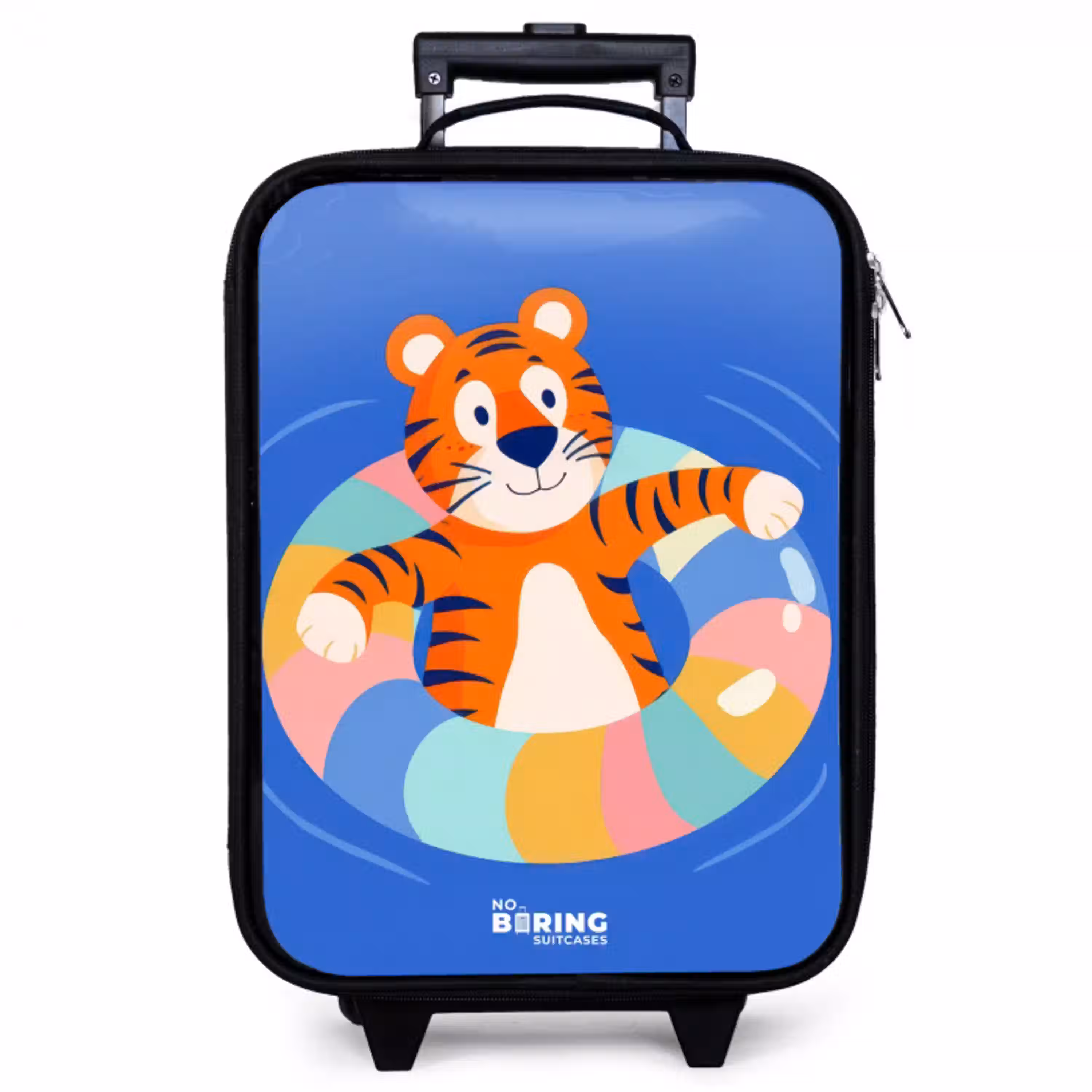 Tijger - Zwemband - Water Kinderkoffer - Zwart klein -zzz_website3d