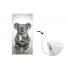 Koala - Bril - Toilet fotobehang vinyl groot -3d