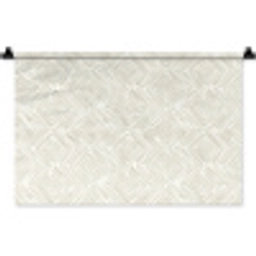 Abstract - Ruiten - Beige Wandkleed katoen klein 269 -zz3d