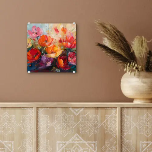 Bloemen - Kunst - Watercolor - Botanisch plexiglas 5mm klein -sfeer5