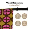 Modern - Patroon - Roze Wandkleed katoen klein 269 -sfeer2