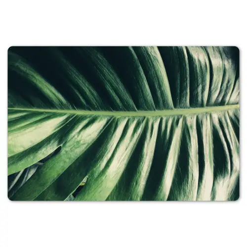 Inductie beschermer - Bananenblad - Tropisch - Jungle - Bladeren Placemat vinyl groot -zzsfeer1_Kitchenyeah-website