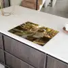 Wijn - Rood - Terras - Koffie Inductie beschermer vinyl 3mm klein -sfeer8