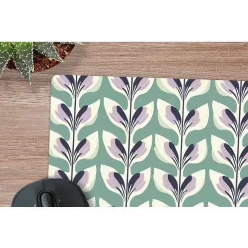 Retro - Modern - Groen muismat rubber klein 262 -closeup