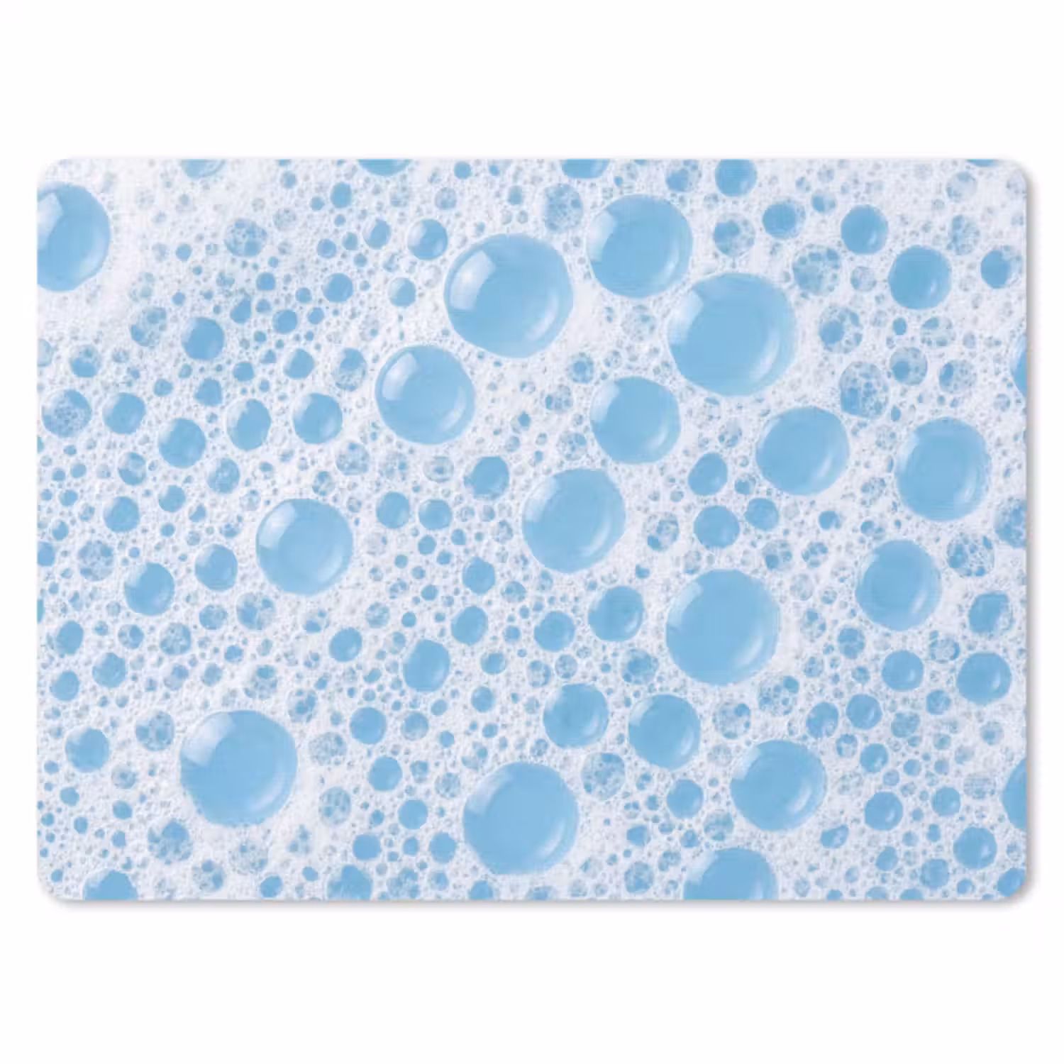 Muismat - Schuim - Bubbels - Blauw