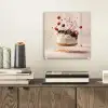 Cheesecake - Eten - Roze - Taart plexiglas 5mm klein -sfeer1