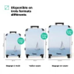 Horizon - Zeilboot - Zee NBS - Handbagage koffer - Volwassenen Unisex middel zzzzzzVergelijking_3FR
