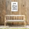 Illustratie - Café - Koffiemachine - Kopjes Tuinposter op houten frame 2 cm dik klein -sfeer4