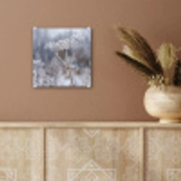 Schermbloem - Rijp - Kristallen - Winter - Delicaat plexiglas 5mm klein -sfeer5