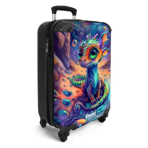 Sierlijke saffierdraak NBS - Handbagage koffer - Unisex middel -productfoto_3d