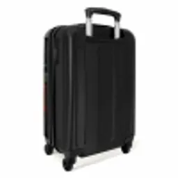 Voetbal omringd door verfklodders NBS - Handbagage koffer - Unisex middel -achterkant