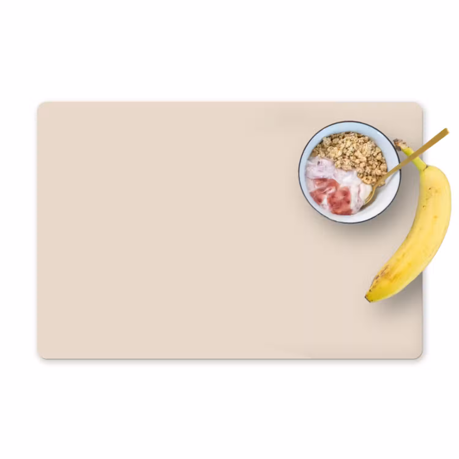 Placemat - 6 stuks - Beige - Effen kleur