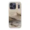 Berglandschap - Mist  - Penseelstreken Telefoonhoesje iPhone 17 Pro klein -3d
