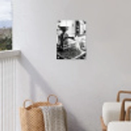 Koffiemolen - Gemalen - Vintage tuinposter los doek klein -sfeer8