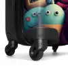 Monster Menigte NBS - Handbagage koffer - Kinderen Unisex middel -wiel