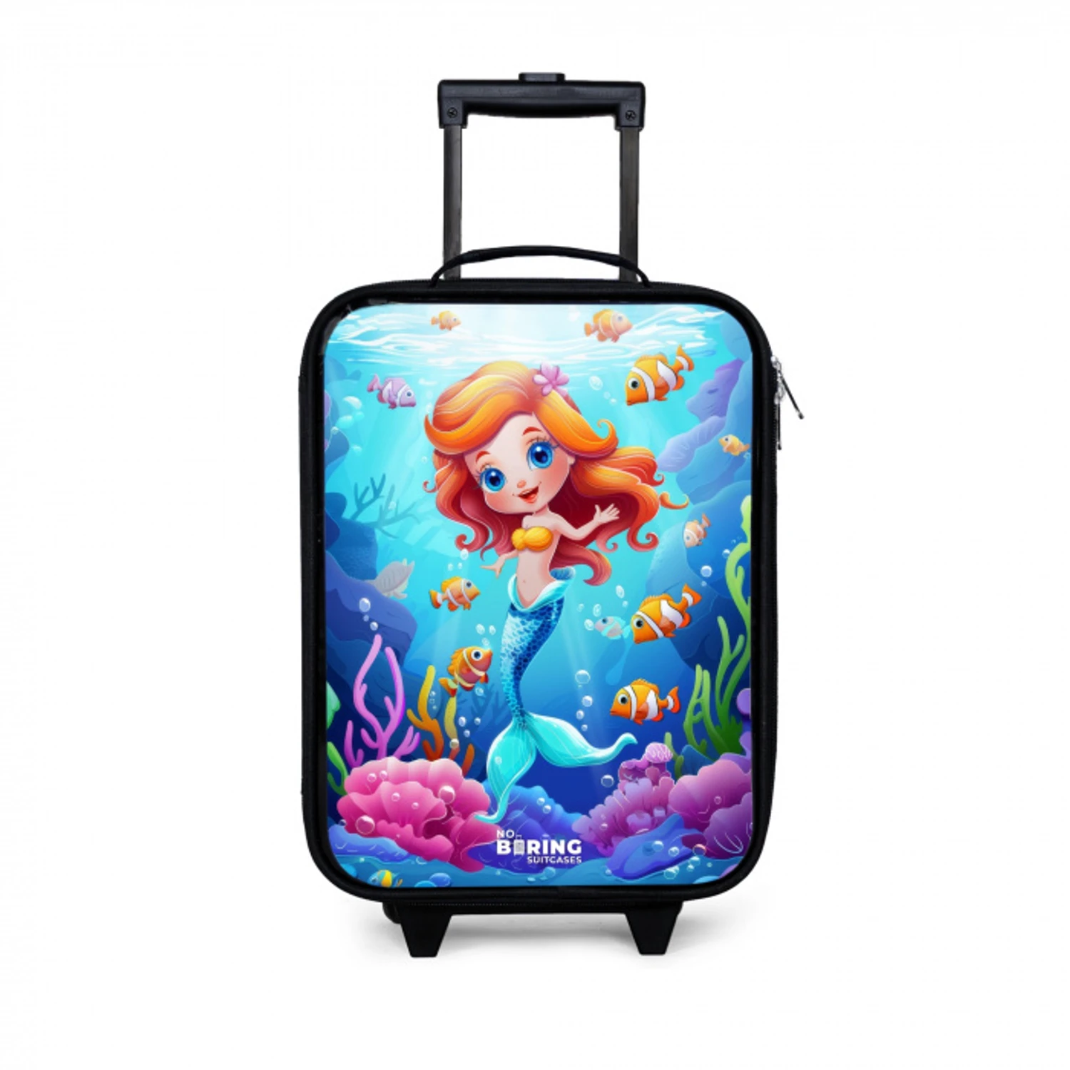 Olivia onderwater Kinderkoffer - Zwart klein -3d