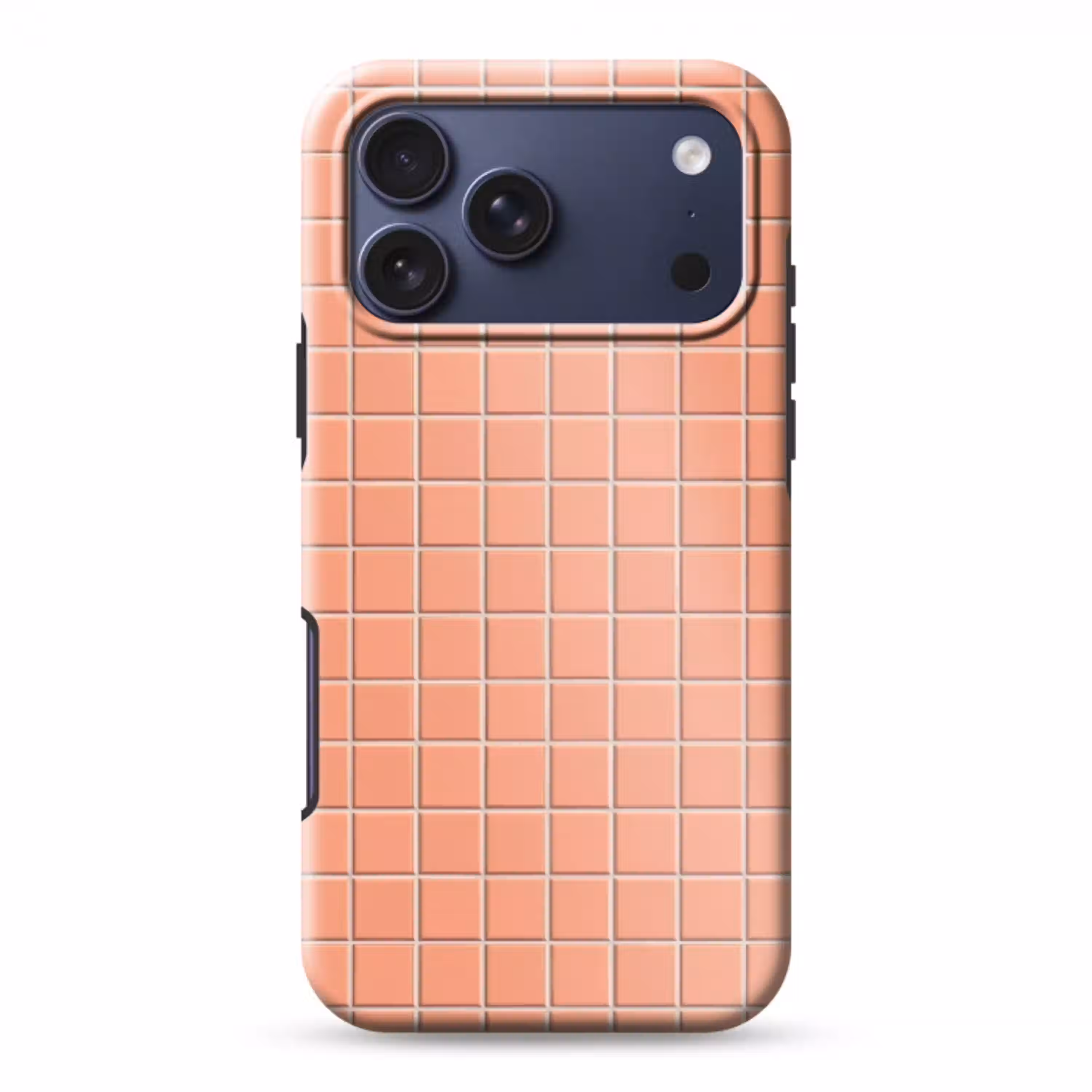 Patroon - Tegels - Perzik Toughcase MagSafe Apple iPhone 17 Pro Max klein 1019 -3d