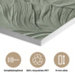 Bladeren - Textuur - Groen PET vilt klein 837 -closeup_DE
