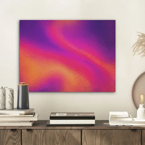 Abstract - Patroon - Kleurverloop PET vilt klein -sfeer1
