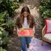 Grapefruit - Roze - Levendig Dienblad Rechthoek middel -sfeer5