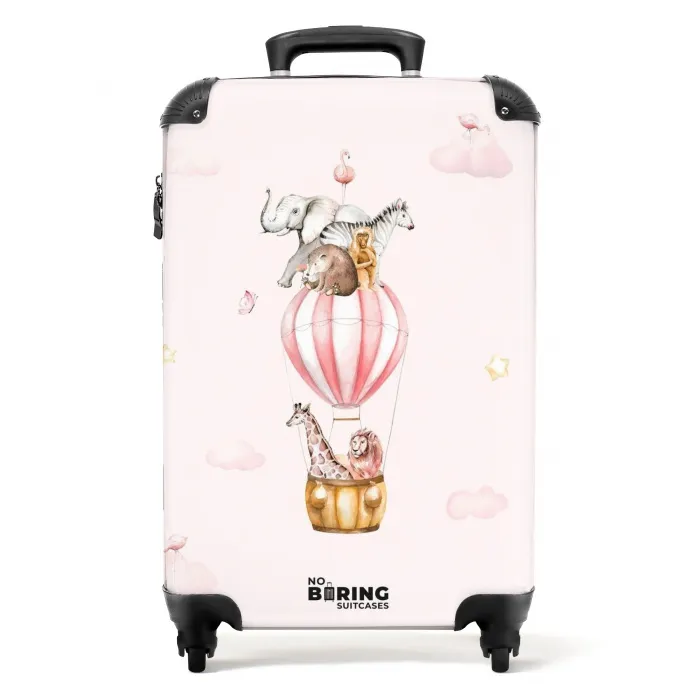 Vliegend circus Koffer - NBS - Handbagage middel -productfoto_recht