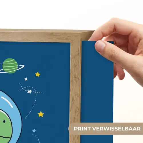 Dino - Ruimte - Planeten Light Box met batterij (Wandlamp kind) middel -USP_websiteprintNL