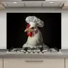Kok - Rood - Kip keuken achterwand spatscherm klein -3d_website