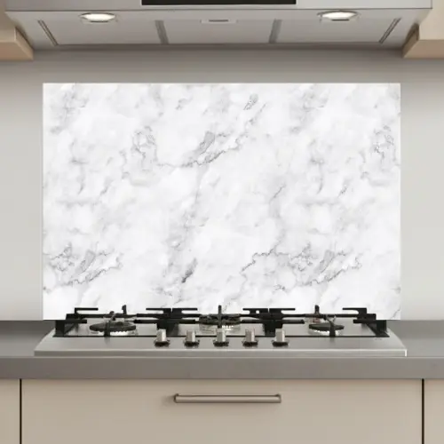 Klassiek - Marmer - Aders - Grijs keuken achterwand spatscherm klein 900 -3d_website