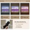 Lavendel - Natuur - Paars - Bomen - Bloemen Light Box met batterij (Wandlamp) middel -USP_lichtkleurNL