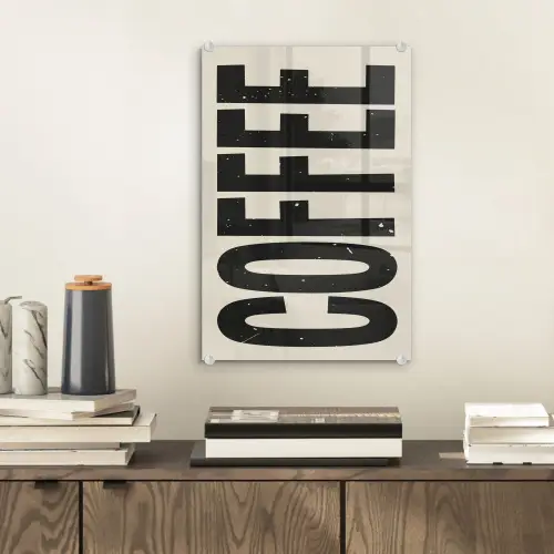 Japandi - Koffie - Decoratie - Vintage plexiglas 5mm klein -sfeer1