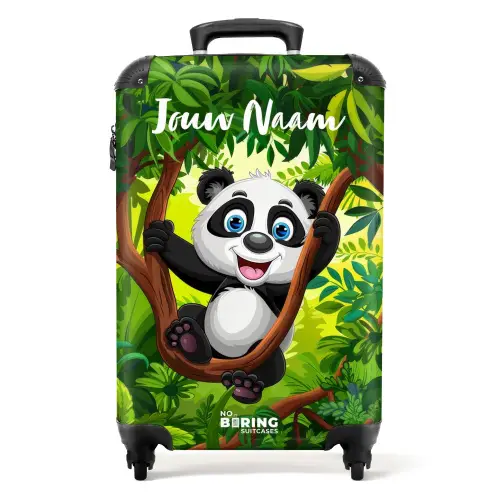 Pedro panda NBS - Handbagage koffer - Kinderen Unisex middel -productfoto_recht