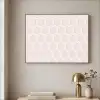 Lijnen - Patroon - Symmetrisch Textielframe zwart klein 947 -sfeer2
