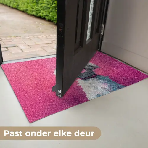 Pink - Hond - Bubbel Deurmat klein -USP_NL