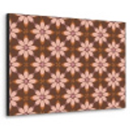Klassiek - Retro - Bruin Textielframe zwart klein 947 -3d