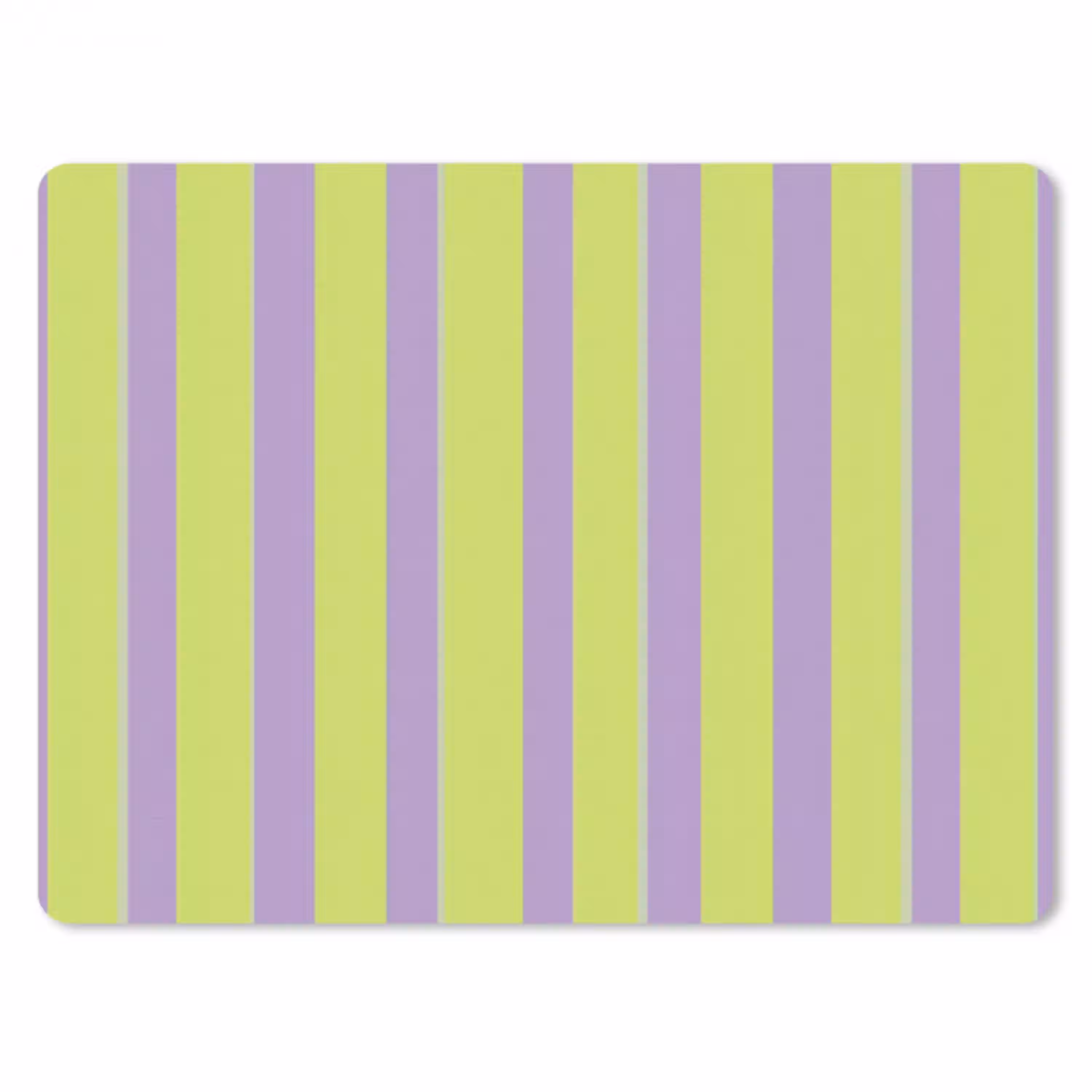 Strepen - Patroon - Groen muismat rubber klein 262 -3d