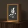 Glas spritz - Krijtletters - Ijsblokjes - Citroen Light Box met kabel (Tafellamp) klein -z3d_website