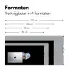 Sushi - Delfts blauw - Rijst - Vis - Elegant Muismat XXL klein -sfeer5