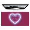 I liked it so it's mine - Neon hart - Roze Muismat XXL klein -zzz3d