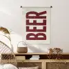 Japandi - Beer - Red - Retro Wandkleed katoen klein -sfeer5