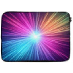 Abstract - Light - Burst - Modern - Colorful laptophoes neopreen klein -zkaufland3dotto