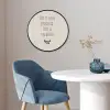 Bruin - Minimalistisch - Quote - Zomer Fotolijst rond zonder passe partout klein -sfeer2