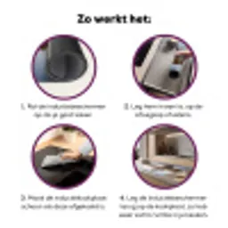 Bomen - Reflectie - Water - Zonsopgang - Serene Inductie beschermer vinyl 3mm klein -zzzzzzz-cc-werking
