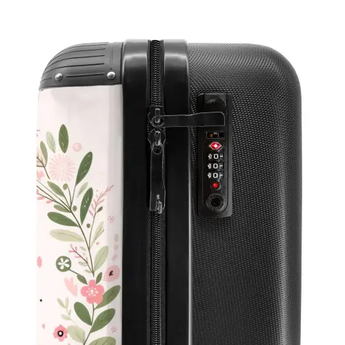 Fladderende flapuiltjes Koffer - NBS - Handbagage middel -slot