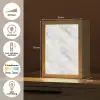 Klassiek - Marmer - Grijs Light Box met kabel (Tafellamp) klein 925 -USP_NL