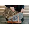 Tropisch - Bladeren - Goud laptophoes neopreen klein 279 -tas