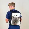 Schattige Koala Beer Rugzak - Zwart middel -sfeer8