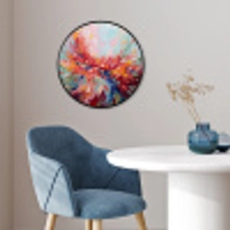 Bloemen - Abstract - Kunst - Modern Fotolijst rond zonder passe partout klein -sfeer2
