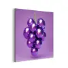 Druif - Disco - Glitter - Paars aluminium wit klein -3d