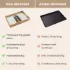 Aansteker - Quote - Panterprint Dienblad Rechthoek middel -USP_VergelijkingNL